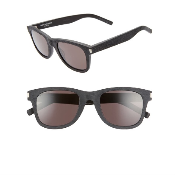 🕶💜🖤Saint Laurent Rectangular Sunglasses 🕶💜🖤 - Picture 3 of 11